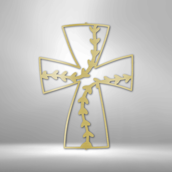 Faith In Baseball Metal Art Steel Sign Laser Cut Powder Coated Home & Office Met